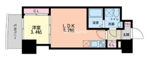 セレニテ本町グランデの物件間取画像